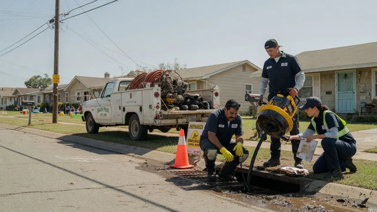 Drain Cleaning in Graford, TX near me